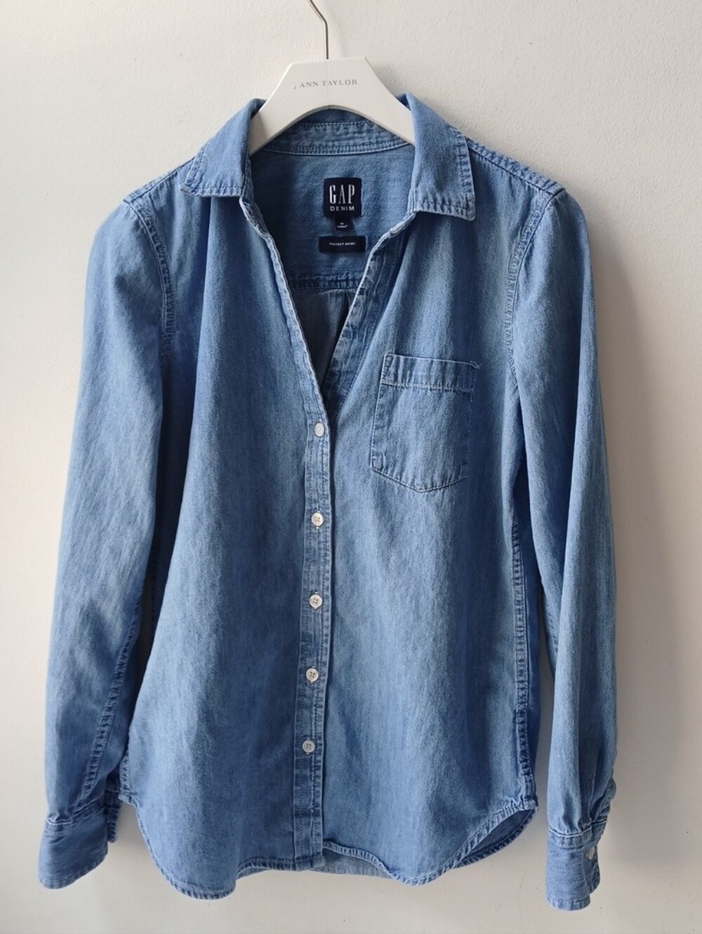 Gap Denim Perfect Shirt Women's XS